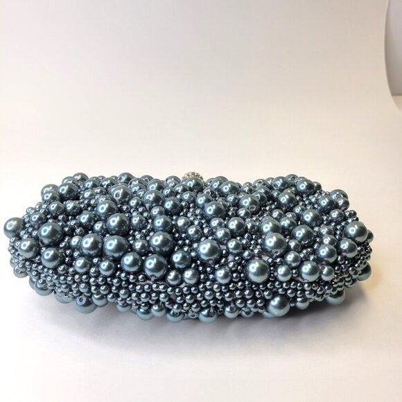 Women's Bubble Beaded Clutch Purse- NEW With Tag - Picture 3 of 16